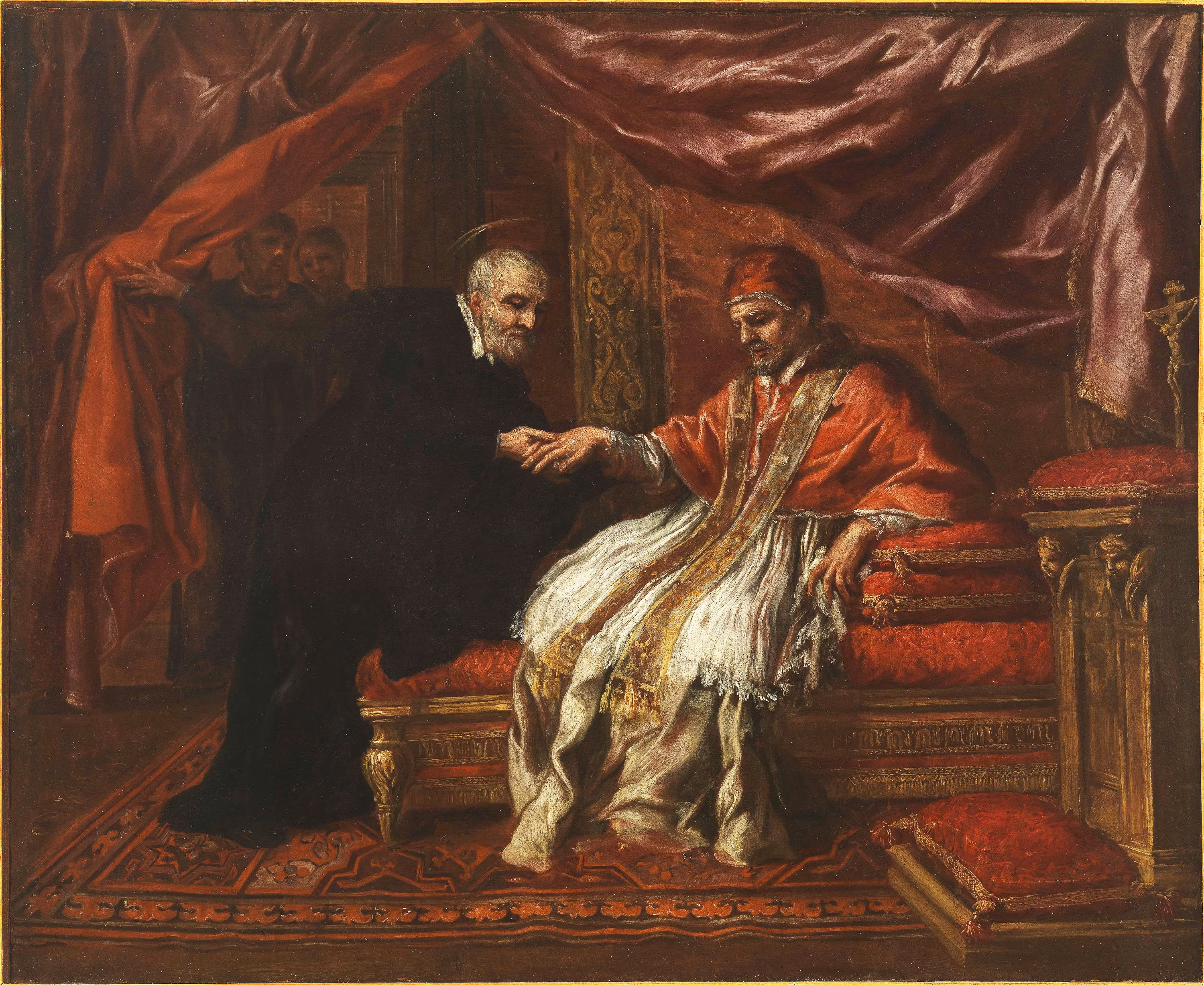 St Philip Neri cures Pope Clement VIII from gout