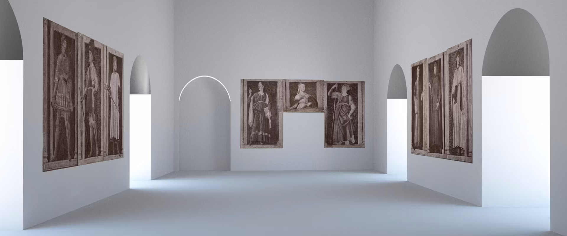 Gli Uomini Illustri di Andrea del Castagno alle Gallerie degli Uffizi Gli Uomini Illustri di Andrea del Castagno alle Gallerie degli Uffizi