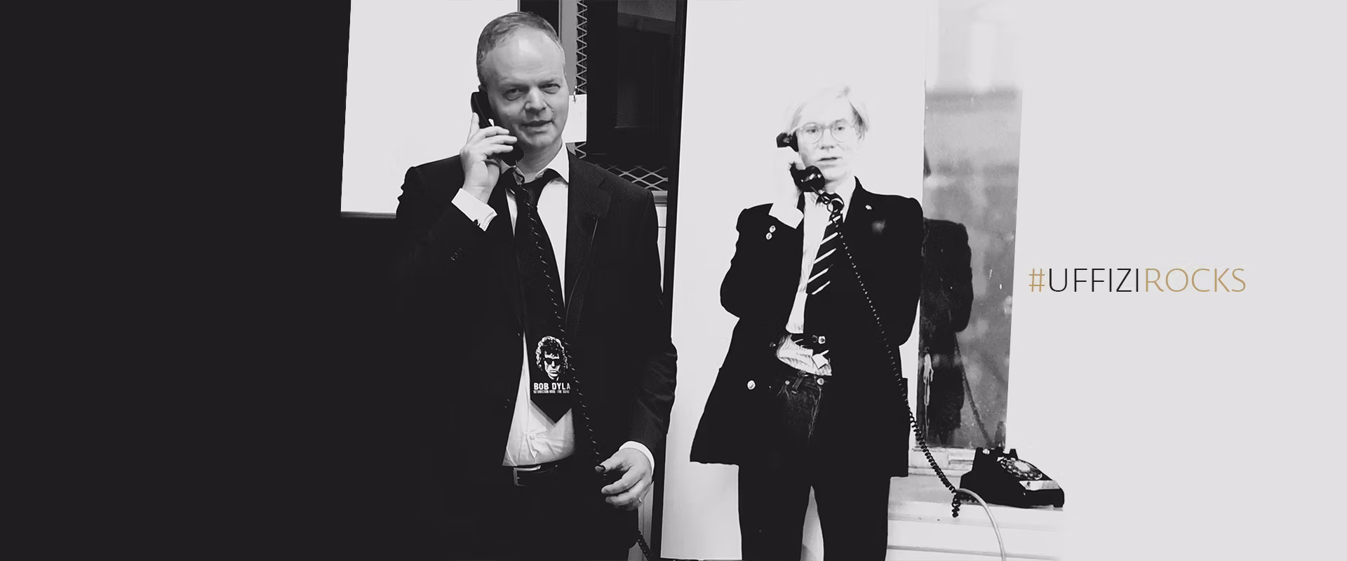 Director Eike Schmidt invites rockers at the Uffizi! Director Eike Schmidt invites rockers at the Uffizi!