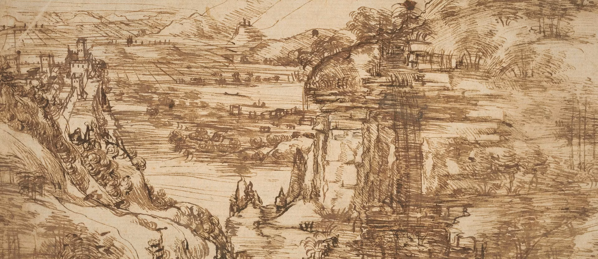 The diagnostic campaign of the Opificio delle Pietre Dure on the first landscape by Leonardo The diagnostic campaign of the Opificio delle Pietre Dure on the first landscape by Leonardo