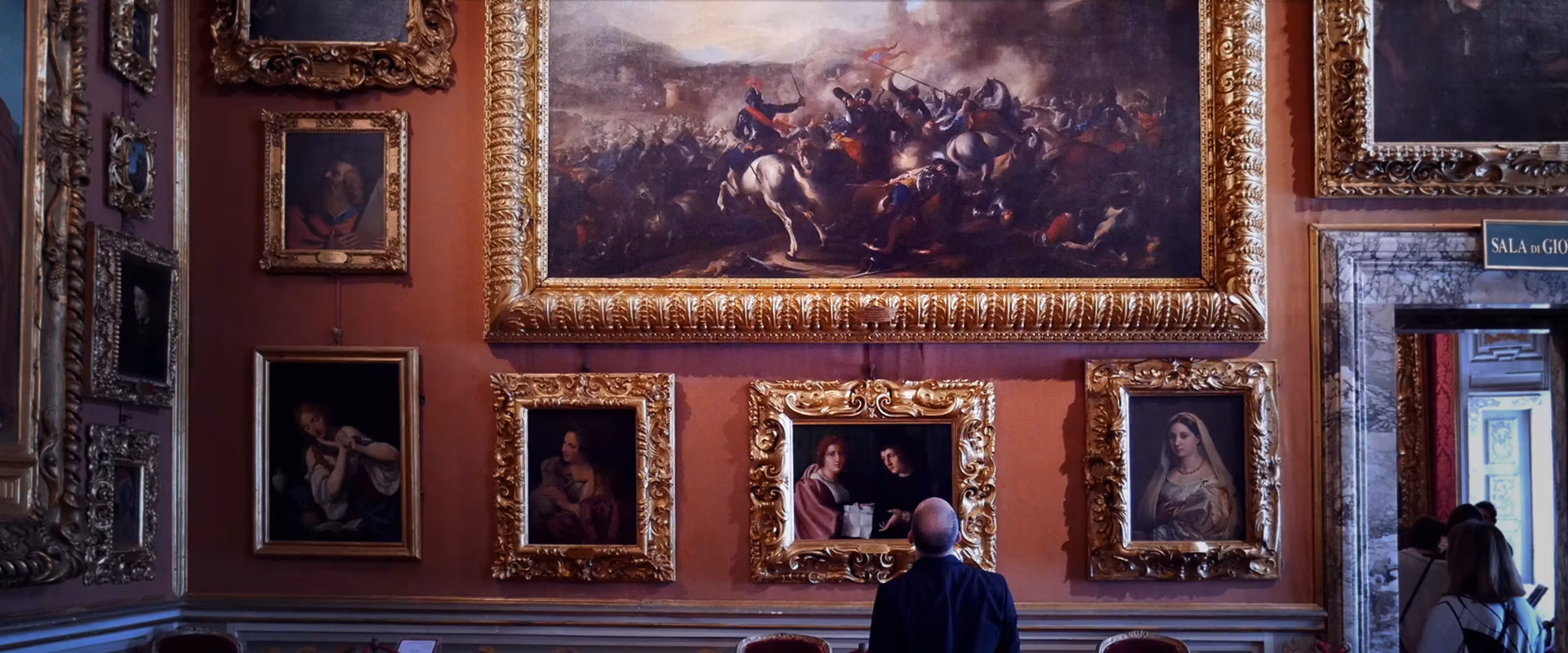 Il ritorno del Borgognone in Galleria Palatina