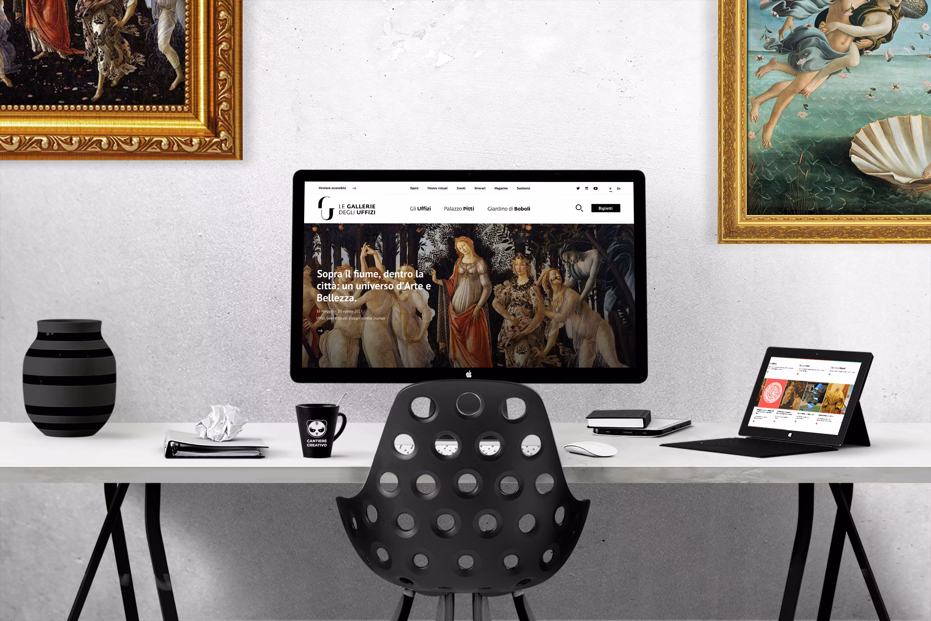 The Uffizi Galleries: a new, user-friendly website