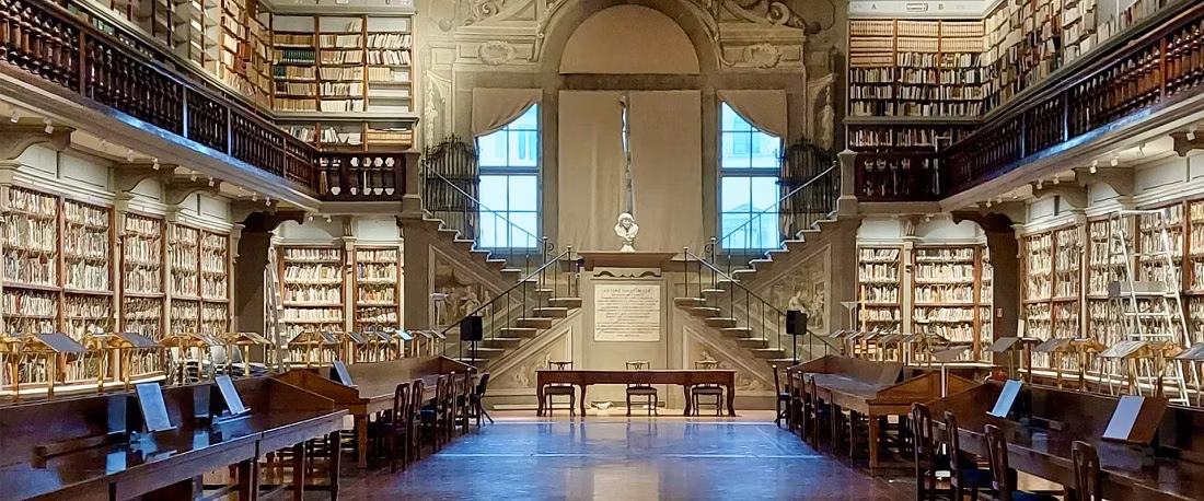 La Biblioteca e le sue raccolte