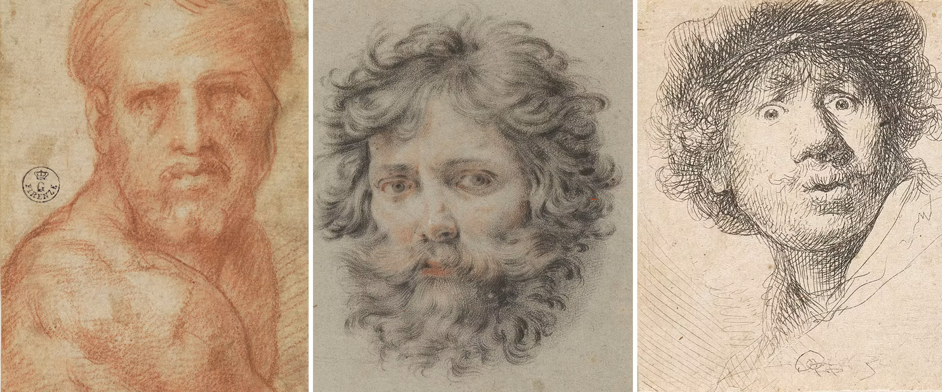 Cover of the exhibition on self-portraits on paper Cover of the exhibition on self-portraits on paper